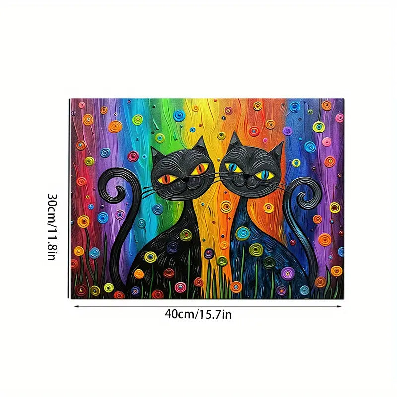 Cute Cat Pet Feeding Mat for Cats And Dogs