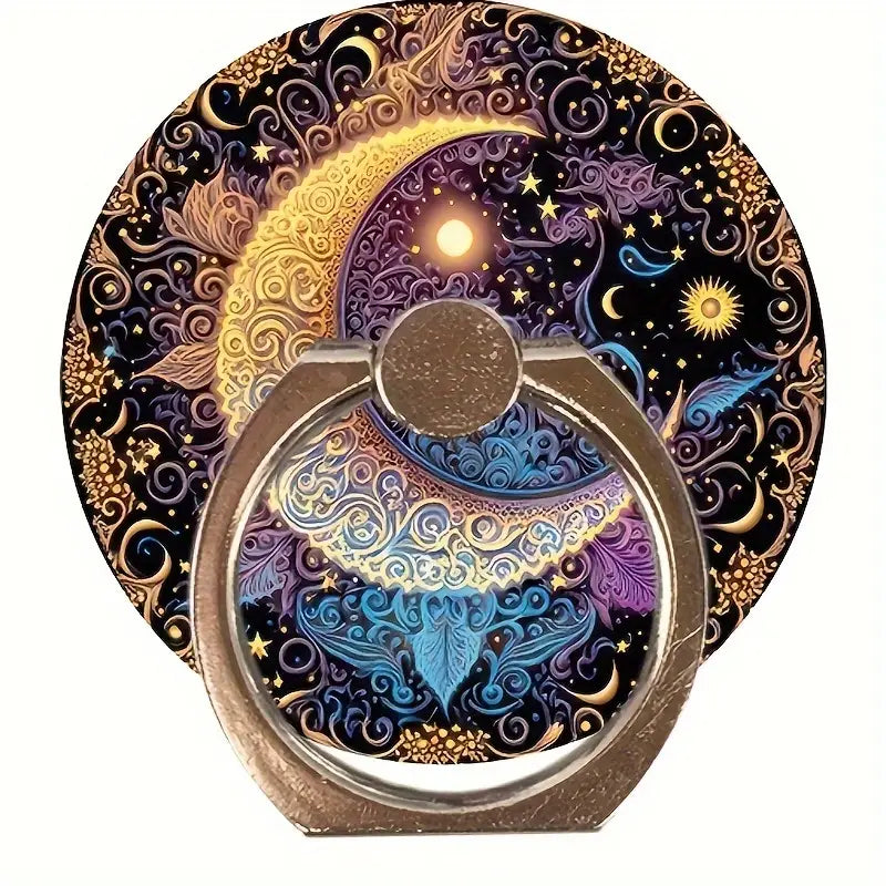 Star and Moon Cell Phone Ring Holder