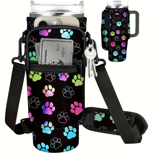 Cat Paw Cup Carrier for 40 oz cup (not included)
