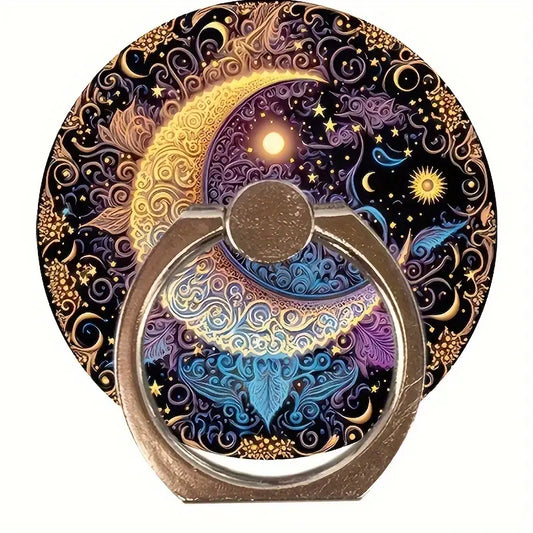 Star and Moon Cell Phone Ring Holder