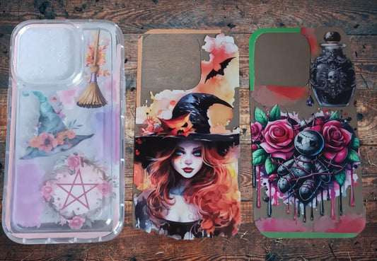 (Witch Series) iPhone case 14 pro with inserts