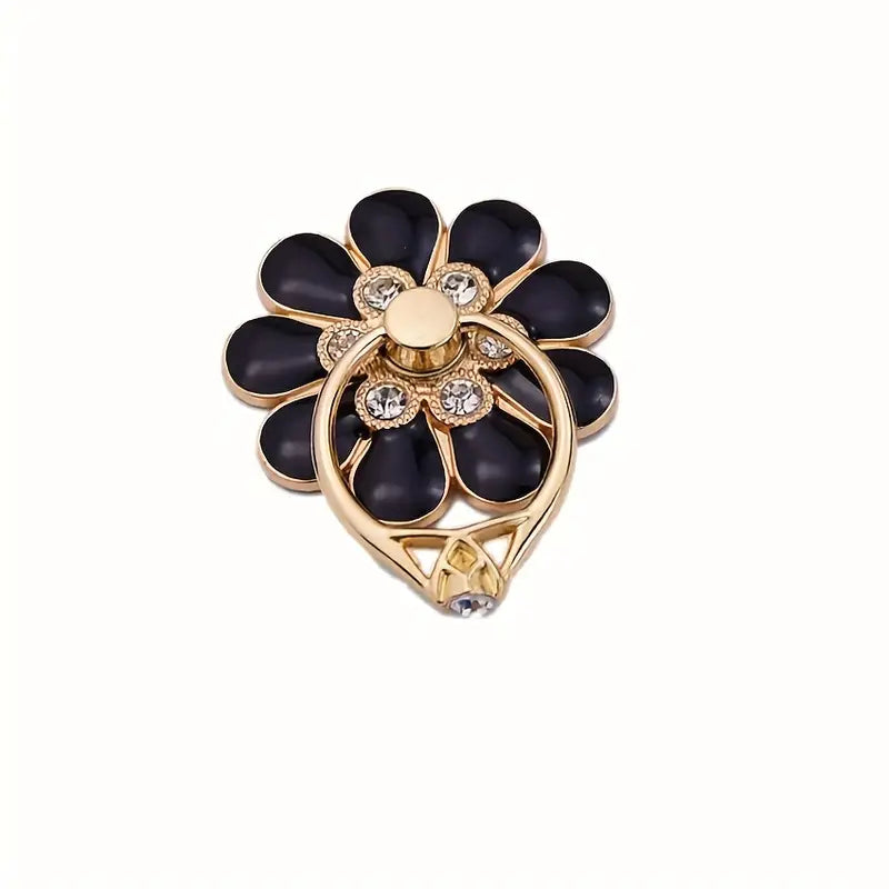 Universal flower Ring Mobile Phone Holder 360° Rotatable 180° Adjustable Handheld Grip